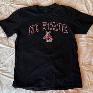 MV Sport brand Black NC State Tee. Adult MEDIUM